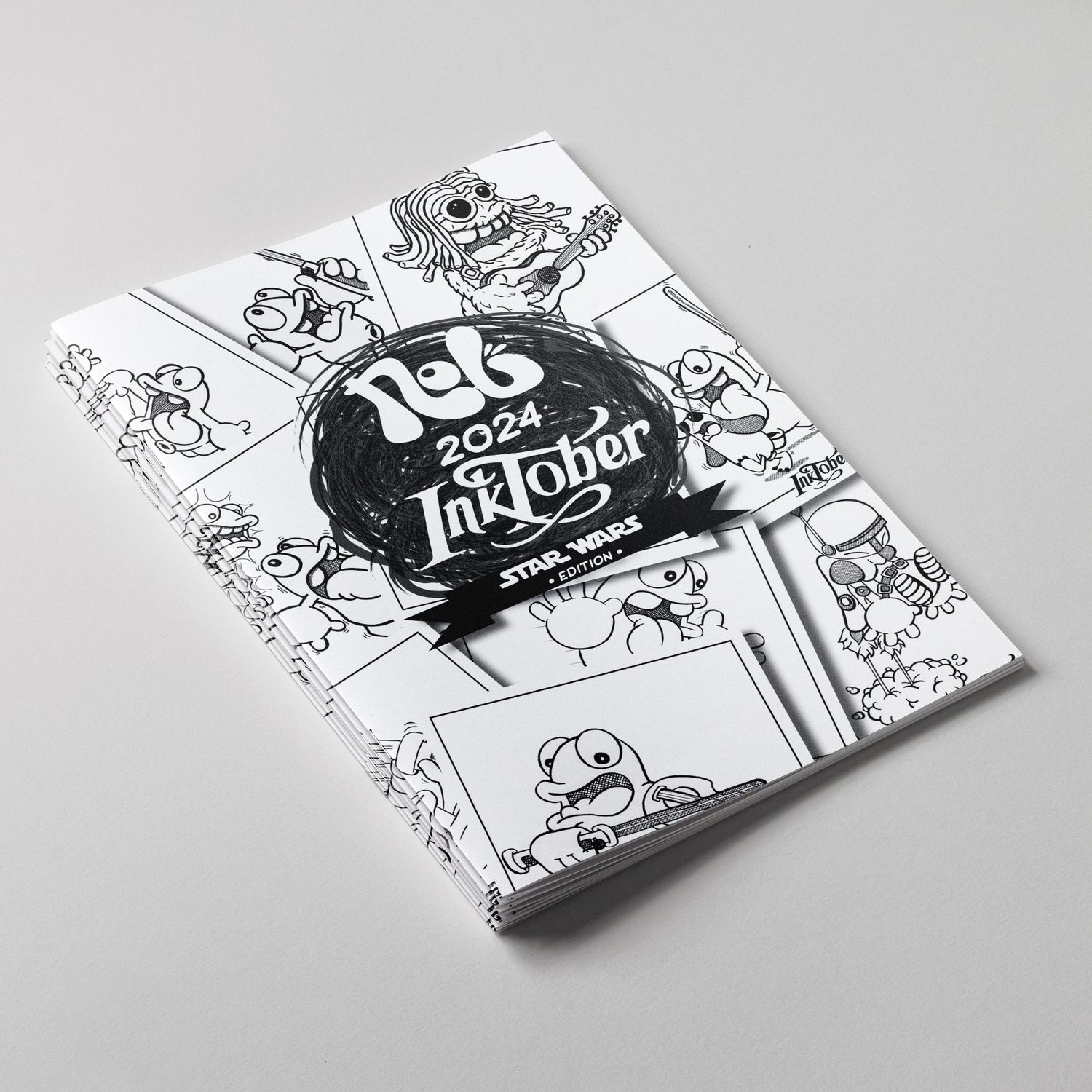 Inktober 2024 Booklet