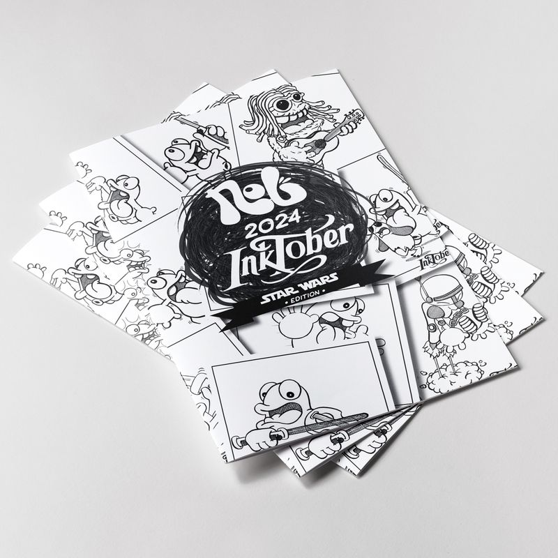 Inktober 2024 Booklet