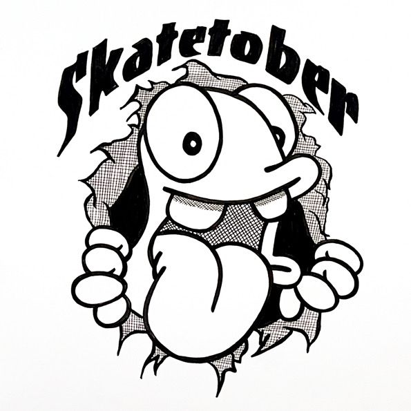 day 0 #skatetober