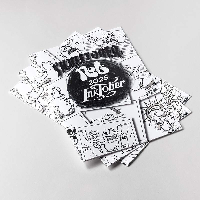 Inktober 2025 Booklet