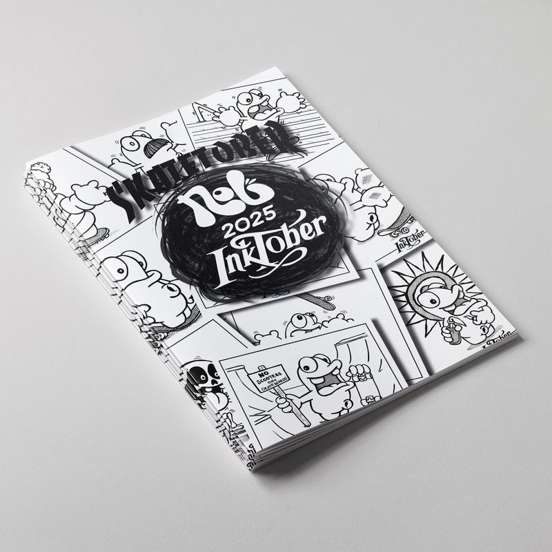 Inktober 2025 Booklet (Pre-order)