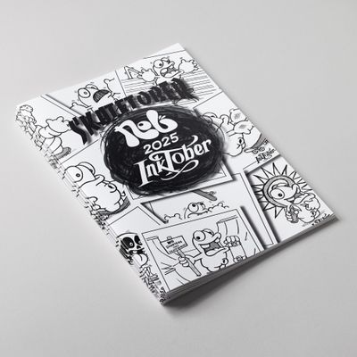 Inktober 2025 Booklet