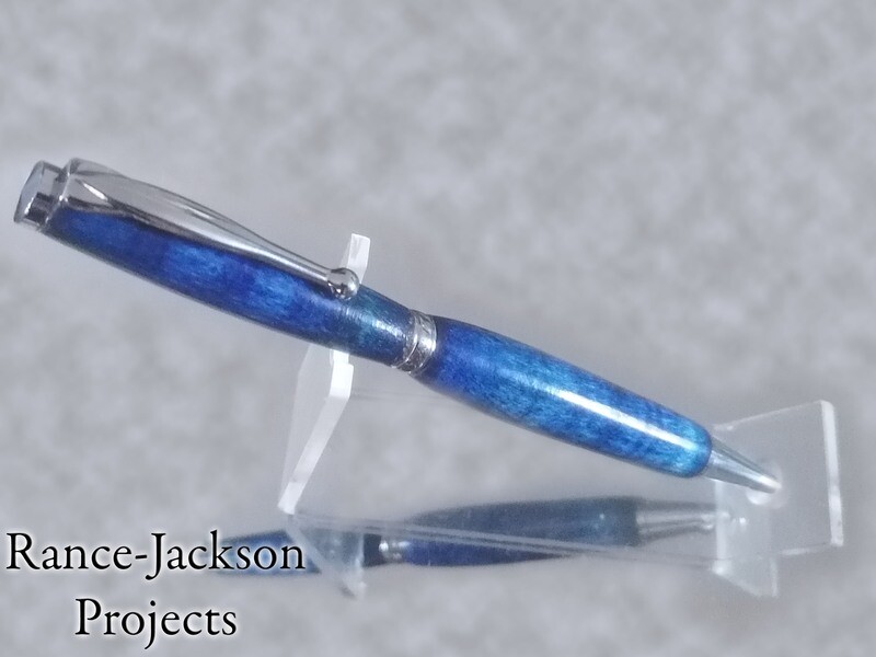 Blue maple &amp; chrome