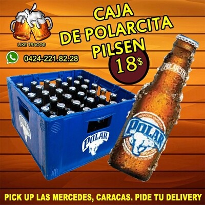 CAJA DE CERVEZA POLARCITA PILSEN