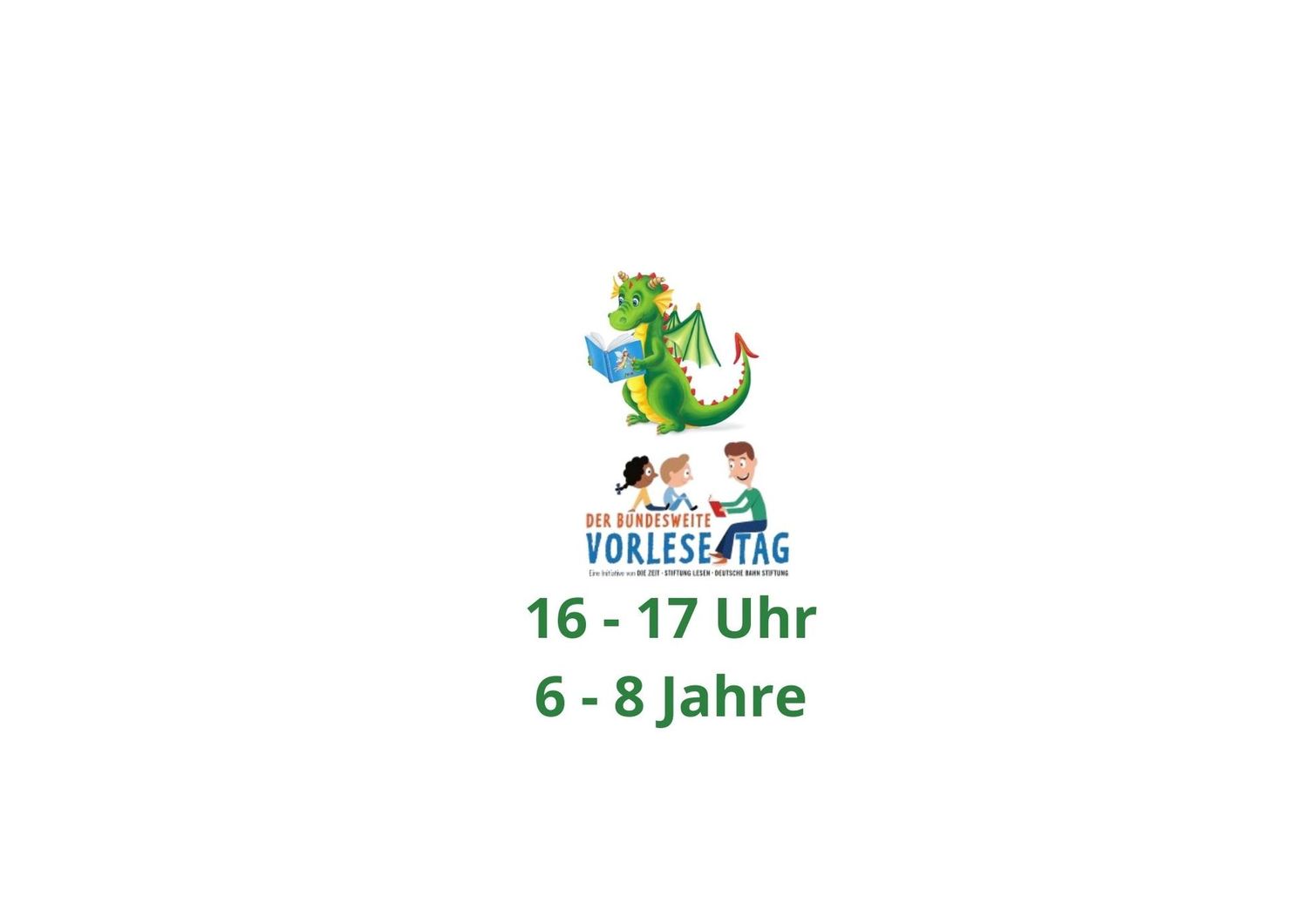 Bundesweiter Vorlesetag 6 - 8 Jahre