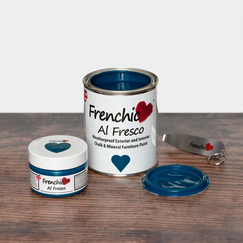 Frenchic Alfresco Inside/outside range Steel Teal 250ml 750ml