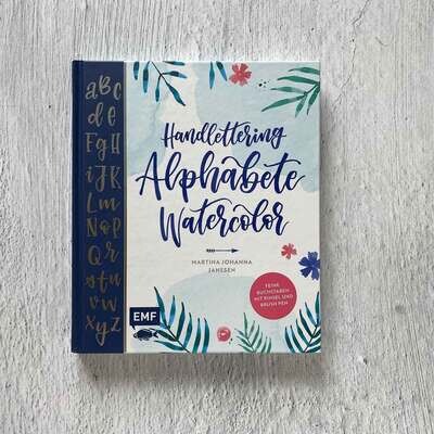 Handlettering Alphabete Watercolor Handlettering Alphabete Watercolor