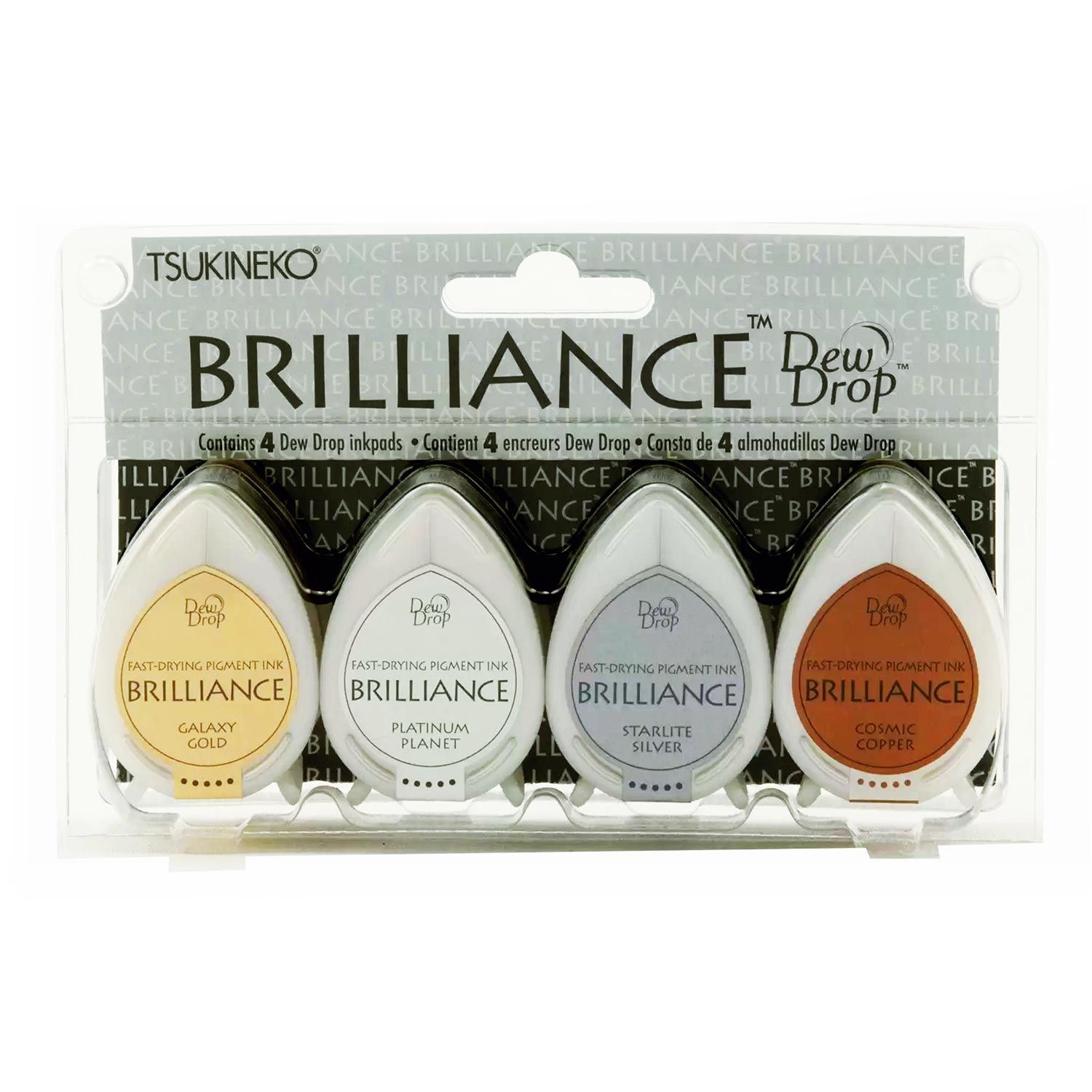 Tsukineko Due Drop Brilliance (4er Metallic) Tsukineko Due Drop Brilliance (4er Metallic)