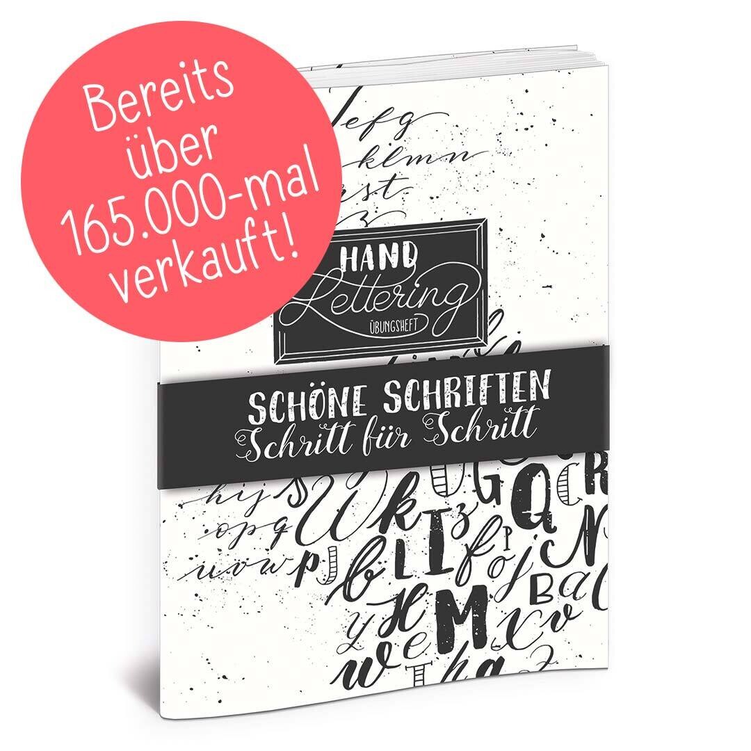 Handlettering Übungsheft – Volume 1
