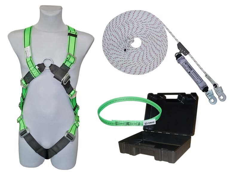 Absturzsicherung Handwerkerset Typ „Profi“ - Fallschutz Absturzsicherung Handwerkerset Typ „Profi“ - Fallschutz