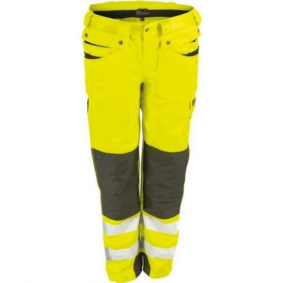 Warnschutzbundhose neongelb
