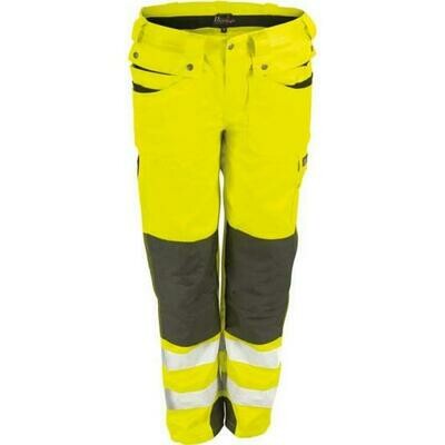 Warnschutzbundhose neongelb