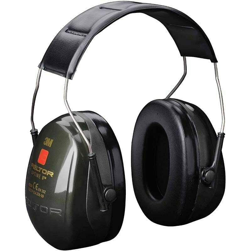 3M Peltor Optime II Gehörschutzkapseln dunkelgrün, SNR-31 db (A)