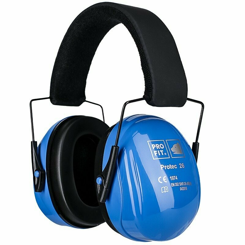 Protec 26 Gehörschutzkapsel blau, SNR-26 db (A) Protec 26 Gehörschutzkapsel blau, SNR-26 db (A)