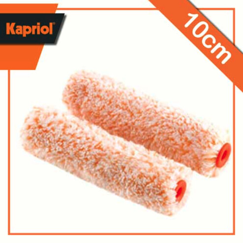Farbrollen Polyester -  10cm -  2 Stk. Pack - Kapriol