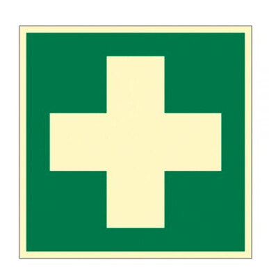 Rettungszeichen: Erste Hilfe