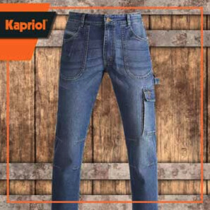 *Restposten* Arbeitsjeans "Denim" - Kapriol