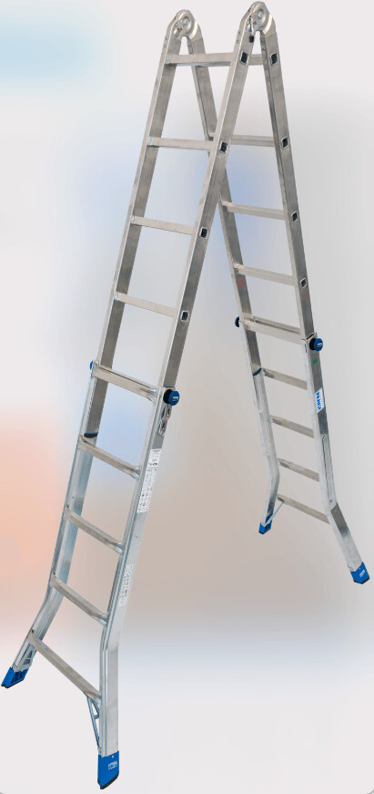 Sprossen-Gelenk-Teleskopleiter - KRAUSE® - STABILO