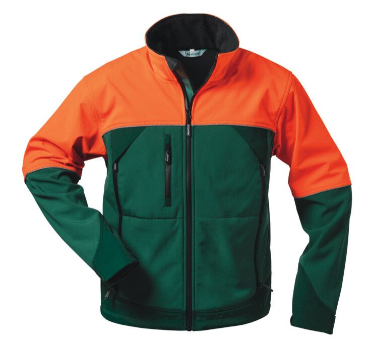 Waldarbeiter Softshell-Jacke
