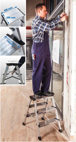 Doppel - KlappTritt -KRAUSE® -  Monto® -  ​Treppo® -