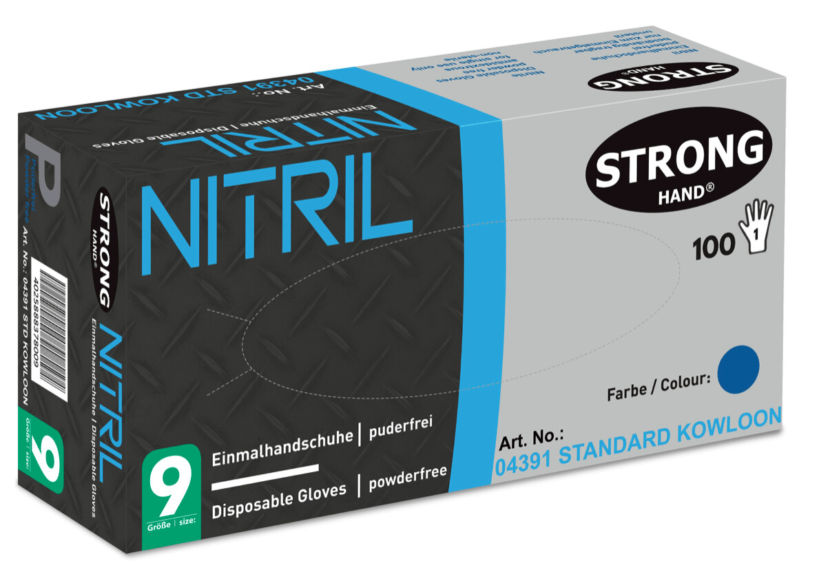 STRONGHAND® Kowloon Nitril-Einweghandschuhe