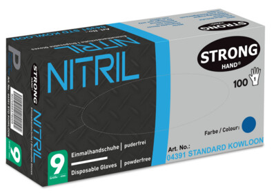 STRONGHAND® Kowloon Nitril-Einweghandschuhe