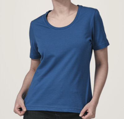 Damen T-Shirt mit Rundhals