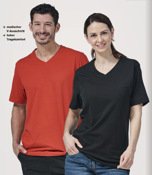 V-Neck Workwear T-Shirt V-Neck Workwear T-Shirt