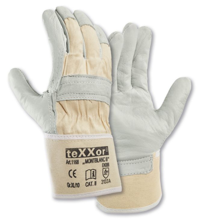 teXXor® Rindvollleder-Handschuhe MONTBLANC III - 1168