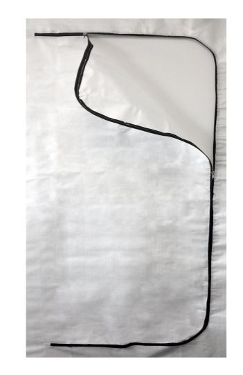 Staubschutztür Reißverschlusstür C-Form – 100 x 220 cm