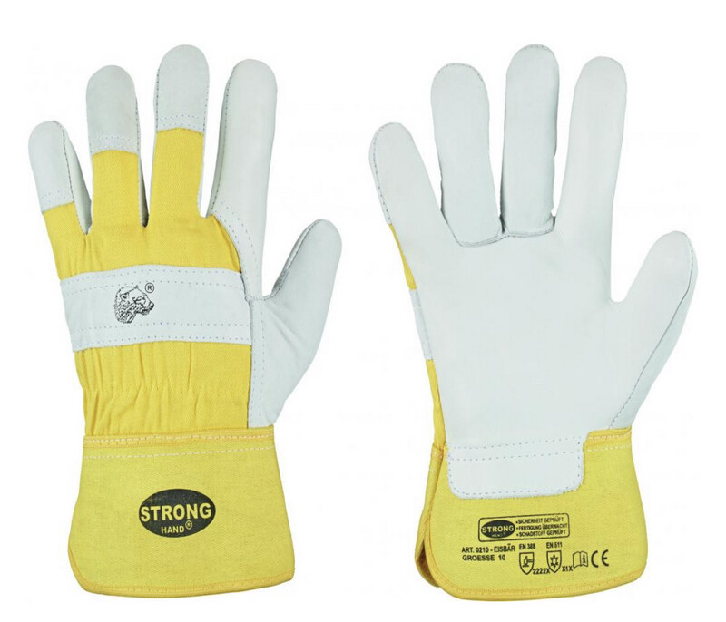 Rindvollleder Handschuhe EISBÄR Stronghand® – Thermo-Arbeitshandschuhe bis -30 °C Rindvollleder Handschuhe EISBÄR Stronghand® – Thermo-Arbeitshandschuhe bis -30 °C
