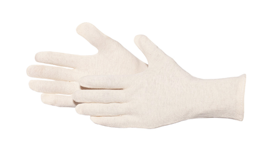 Baumwoll-Handschuhe Öko-Tex – Arbeitshandschuhe aus 100 % Baumwolle | 12 Paar