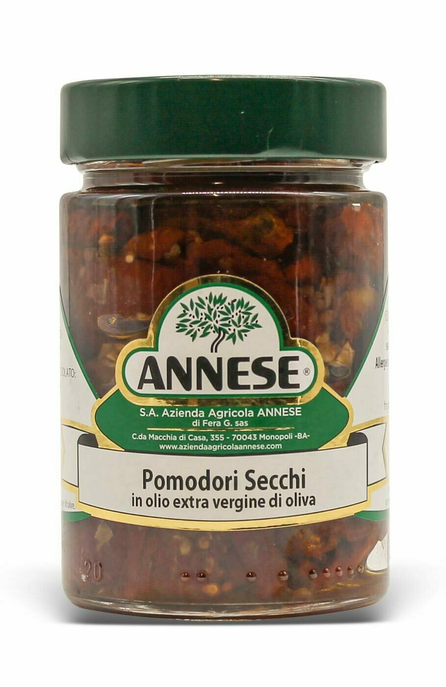 Annese Pomodori Secchi in olio extra vergine d'oliva 210 gr