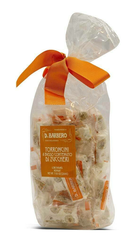 Torroncini a basso contenuto di zuccheri 200g - Barbero