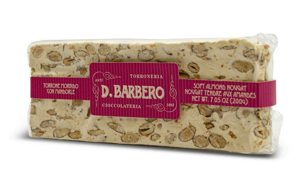 Barbero Torrone morbido con mandorle 200g