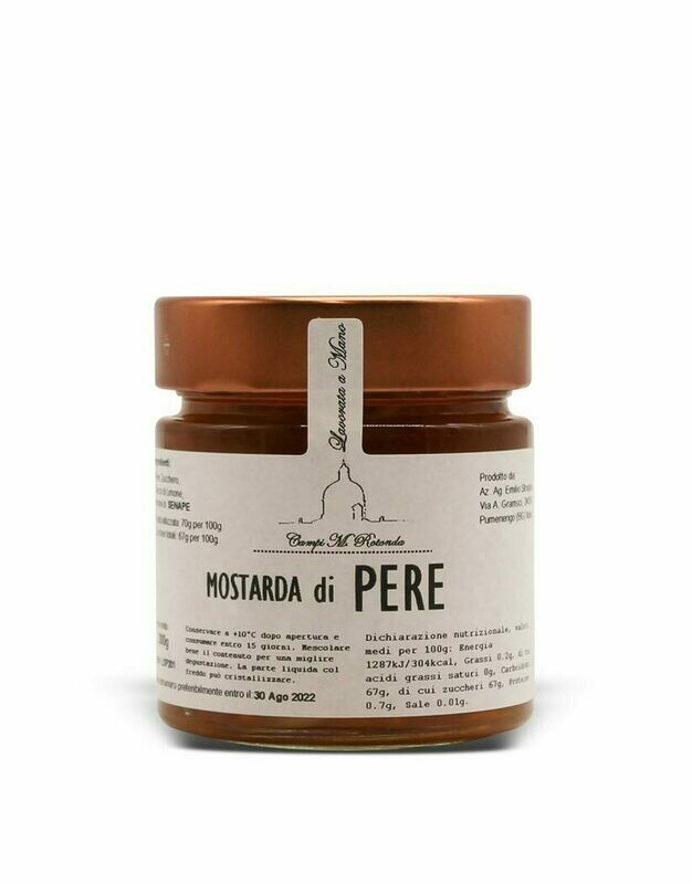 Mostarda di pere 300g Di Emilio Stroppa Pumenengo (BG)