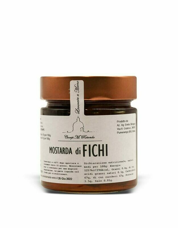 Mostarda di fichi 300g Di Emilio Stroppa Pumenengo (BG)