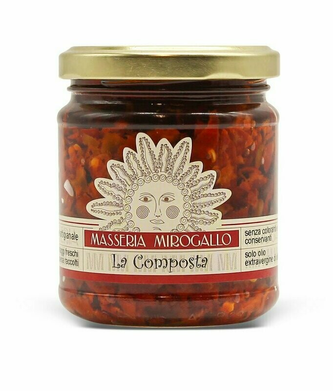 Masseria Mirogallo Composta di peperoni 180g