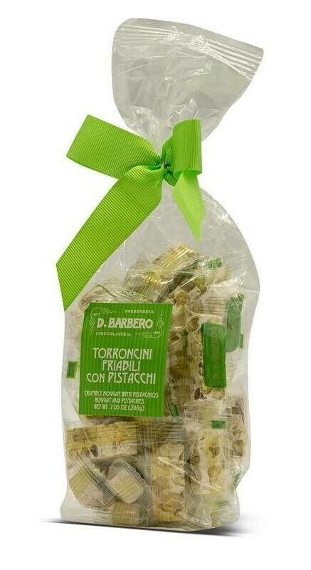Torroncini friabili con pistacchio 200g - Barbero