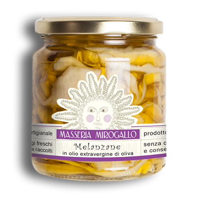 Masseria Mirogallo  Melanzane a Fette in Olio Extravergine di Oliva 270g