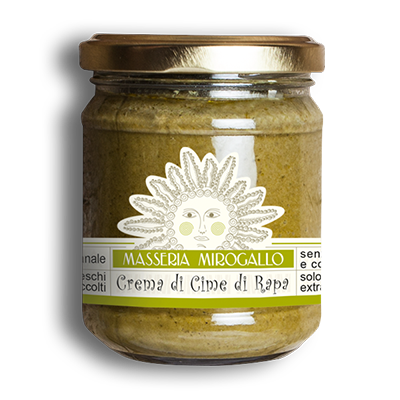 Masseria Mirogallo Crema di Cima di Rape in Olio Extravergine di Oliva Gr180