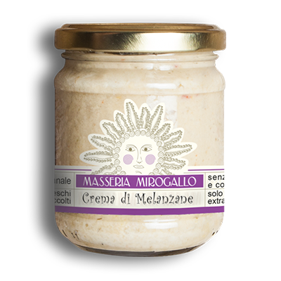 Masseria Mirogallo Crema di Melanzana In Olio di Oliva Extravergine di Oliva gr 180