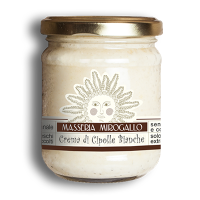 Crema di Cipolle in Olio Extravergine di Oliva Gr180 Mirogallo
