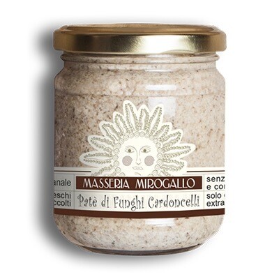 Pate di Funghi Cardoncelli in Olio di Oliva Extravergine di Oliva g 175