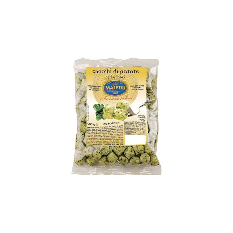 Gnocchi di Patate agli Spinaci 500g