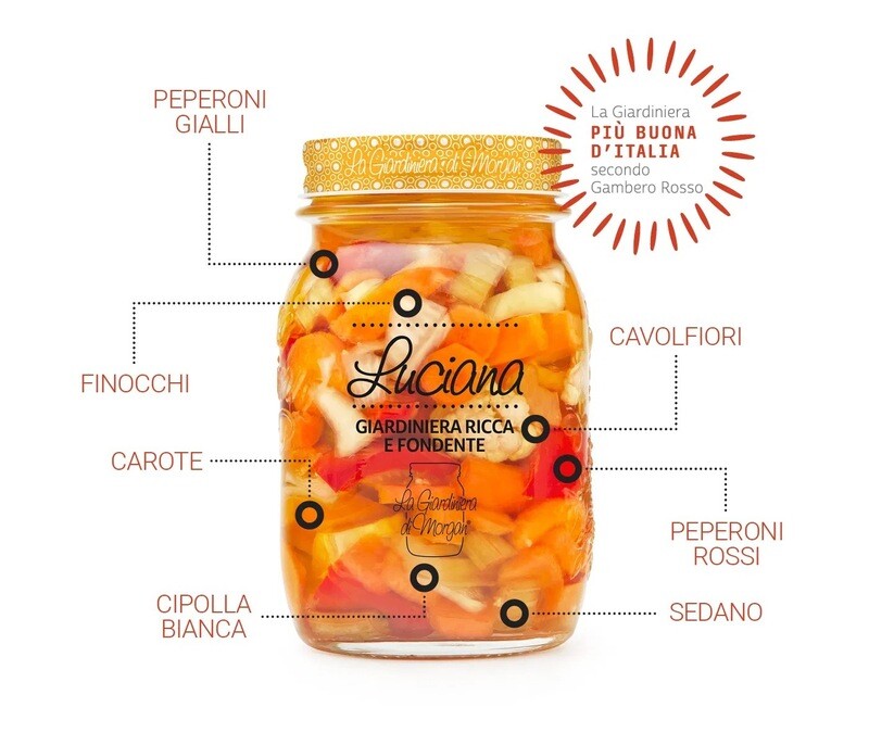 La Giardiniera di Luciana 550g