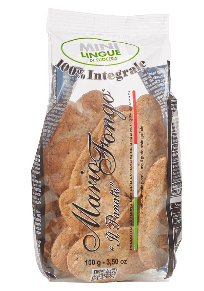 Mario Fongo Mini Lingue di Suocera 100% Integrale 100g