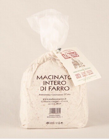 Farina di Farro Integrale completa di tutto il chicco 1000g
