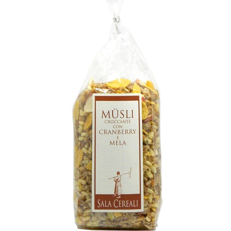 Muslei Croccante Con Cranberry e Mela 300g