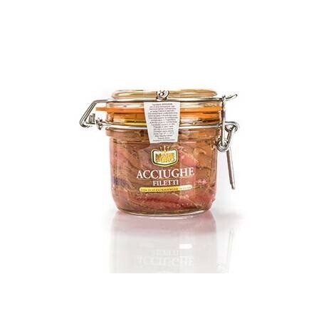 Filetti di Acciughe del Cantabrico 220g